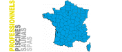 Carte de France des professionnels par rgion