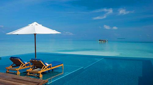 Piscine Conrad Maldives Resort & Spa, Rangali, Maldives