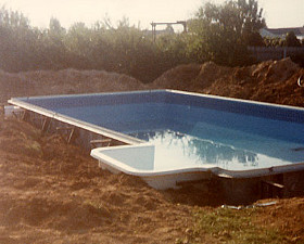 Etape de construction d'une piscine en kit