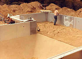 Etape de construction d'une piscine en kit